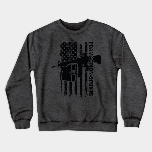 Flag Logo Crewneck Sweatshirt by FoamActionSports